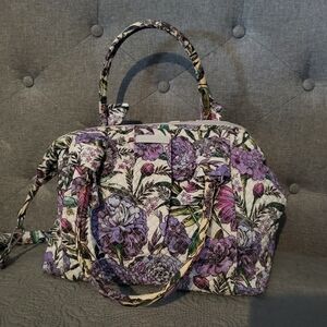 Vera Bradley Handbag – Lavender Meadow (Retired Pattern)